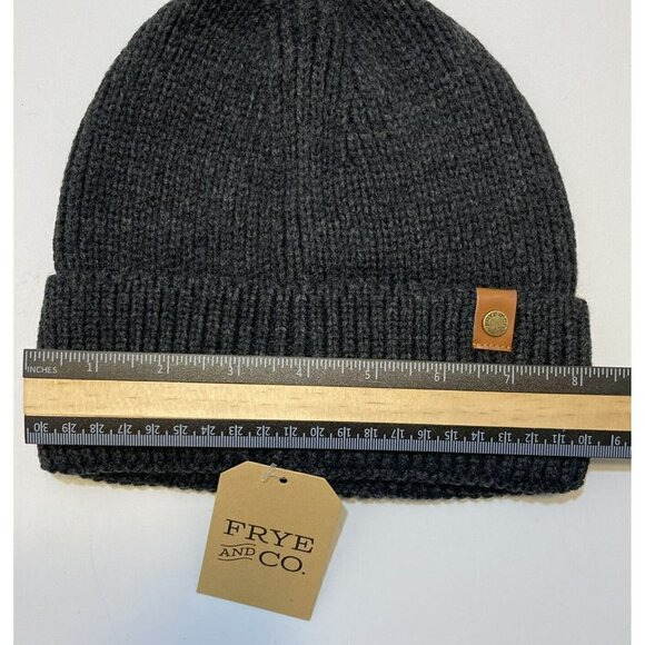 Frye & Co. NWT Cable Knit Beanie w/Cuff  Black Hat Cap-OSFM-MSRP-$28 - Picture 7 of 12